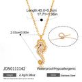 Manon Star Necklace - Dark Gold