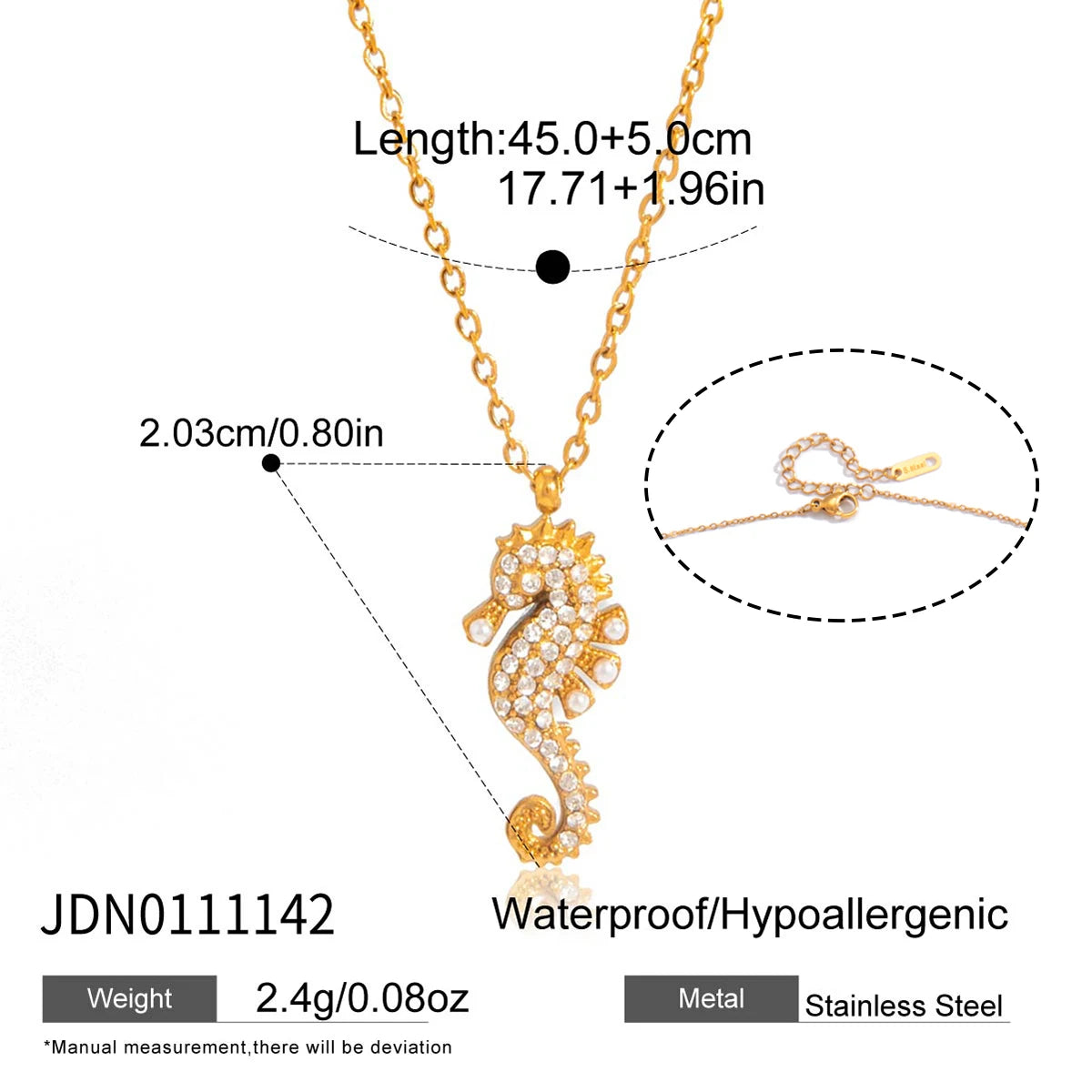 Manon Star Necklace - Dark Gold