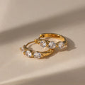 Clemence Zircon Earrings