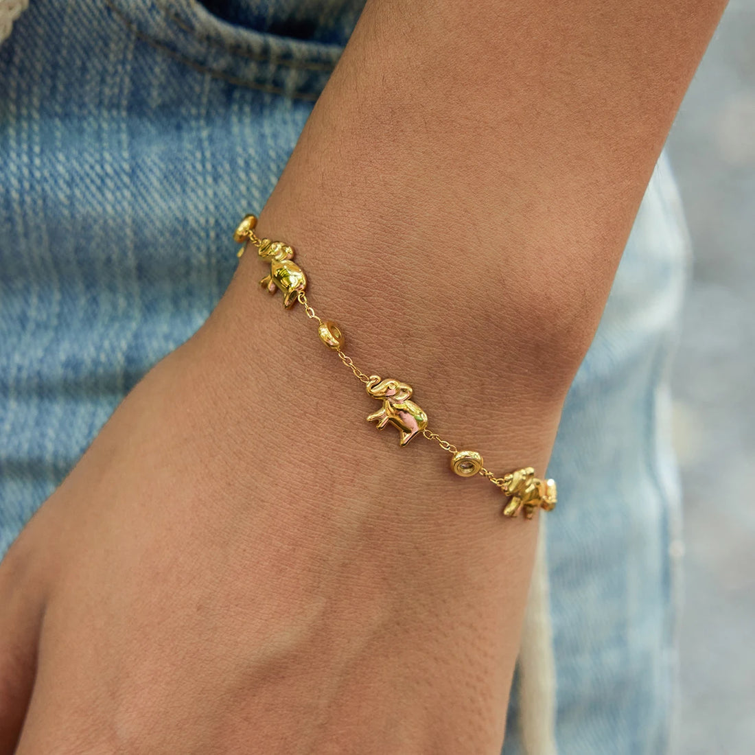 Lena Animal Charm Bracelet