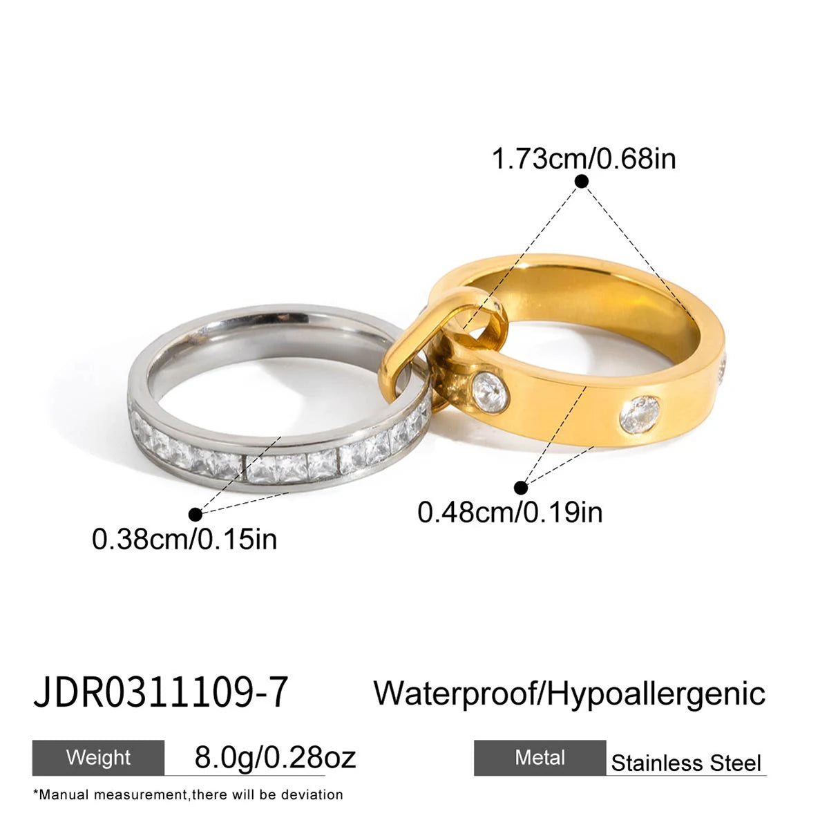 Aria Mixed-Tone Stacking Set