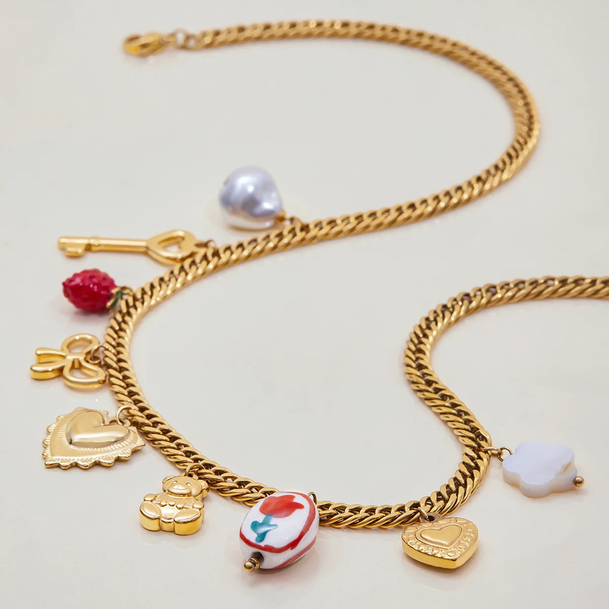 Apolline Key Necklace
