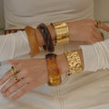 MACAJE Rivage Resin Bangle