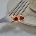 Rouge Heart Ring
