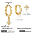 Julienne Flower Trio Earrings