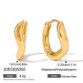 Fanny Geometric Hoop Earrings