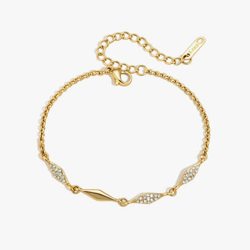 Agathe Pavé Bar Bracelet