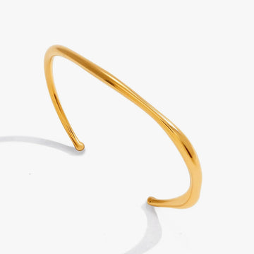 Ambre Faceted Bangle