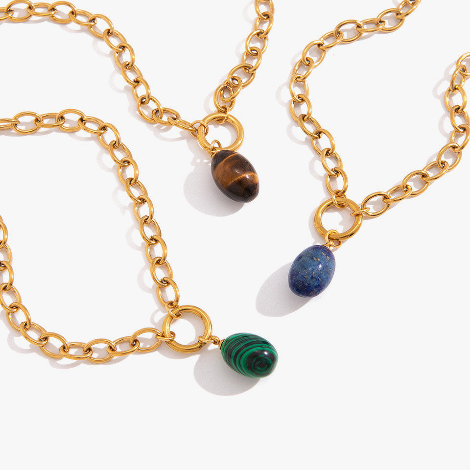 Amelie Stone Pendant Necklace