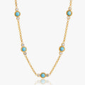 Camille Turquoise Necklace – waterproof, tarnish-free necklace by Macaje