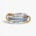 MACAJE Celine Pastel Zircon Stacking Set