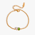 Chantal Geometric Crystal Bracelet