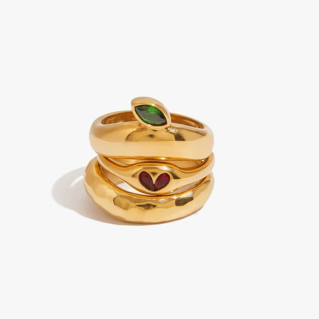 MACAJE Colette Zirconia Stacking Ring