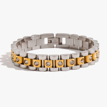Colombe Two-Tone Link Bracelet
