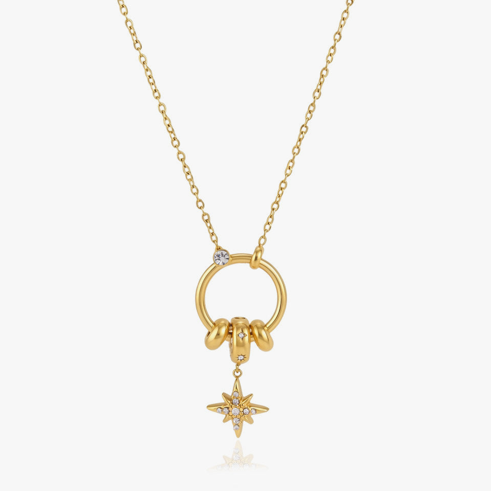 Corinne Star Charm Necklace