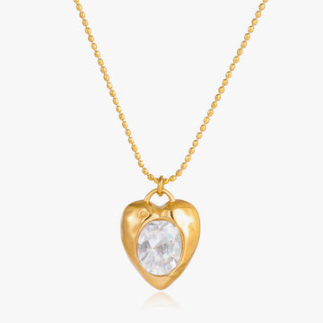 Cyrielle Heart Pendant Necklace