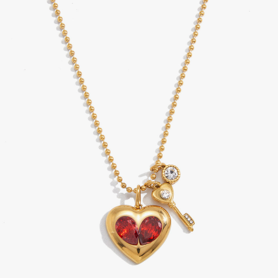 Danielle Layered Charm Necklace