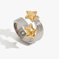 MACAJE Etoile Hammered Star Ring