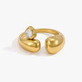 Felicie Heart Chunky Ring