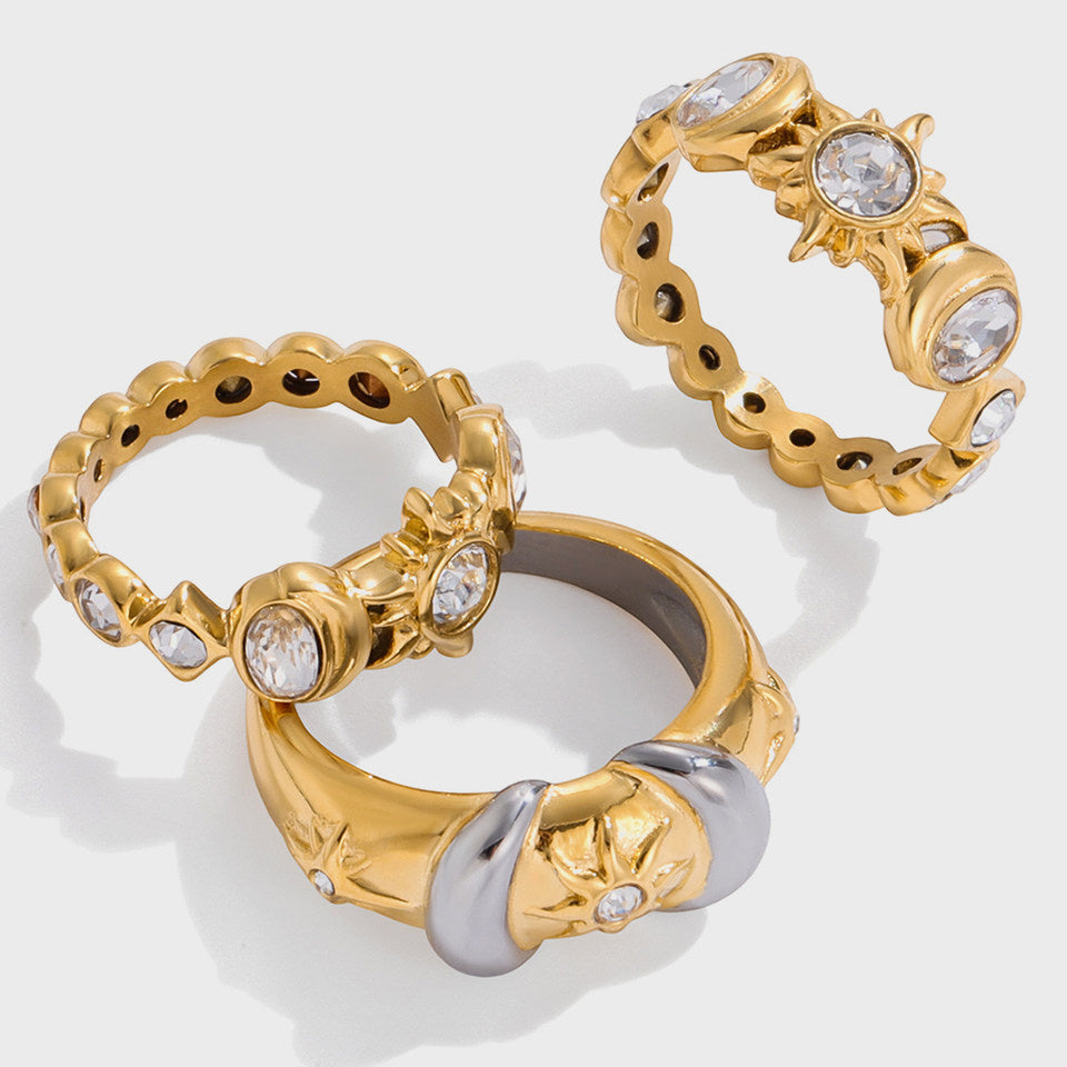 Gabrielle Sun & Moon Ring