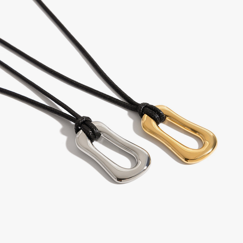 Helene Cord Pendant Necklace