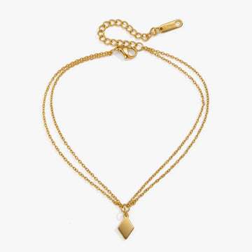 Lior Beaded Chain Anklet