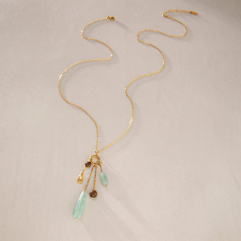 Daphne Long Stone Drop Necklace, gallery photo 5