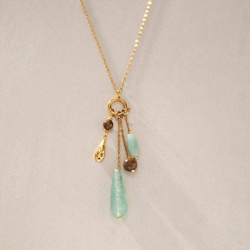 Daphne Long Stone Drop Necklace, gallery photo 6