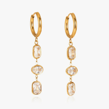 Oceane Crystal Drop Earrings