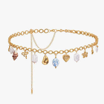 Selene Pearl Waist Chain
