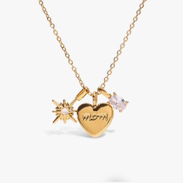 Seraphine Heart Charm Necklace