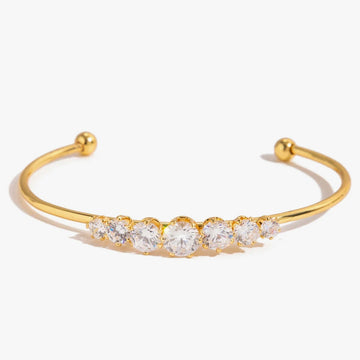 Tess Zircon Bangle