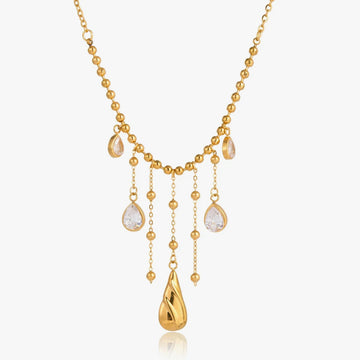 Vivienne Cascade Tassel Necklace